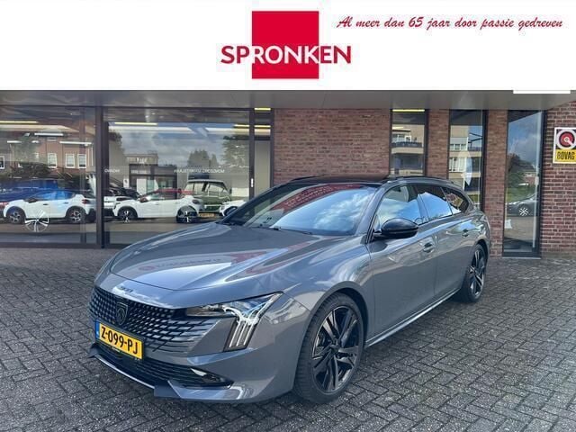 Grijs Gebruikt 2023 Peugeot 508 GT Stationwagen | € 39.900 (Duur) - Afbeelding 1/4