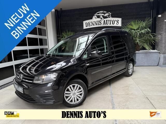 Zwart Gebruikt 2016 VW Caddy Maxi Trendline MPV | € 19.750 (Eerlijke prijs) - Afbeelding 1/4