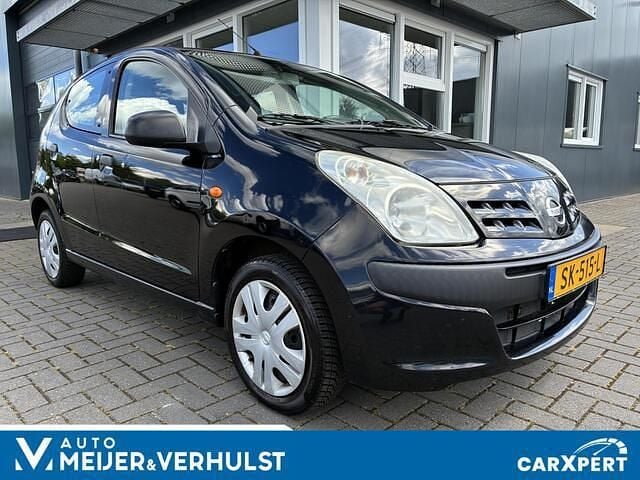 Zwart Gebruikt 2009 Nissan Pixo Acenta Hatchback | € 1.999 (Goede deal) - Afbeelding 1/4