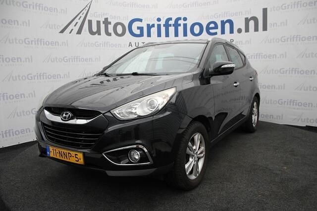 Zwart Gebruikt 2010 Hyundai ix35 Style SUV | € 5.690 (Eerlijke prijs) - Afbeelding 1/4