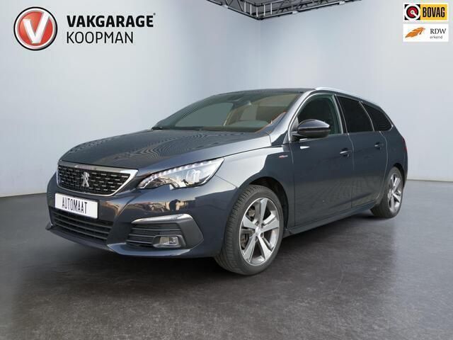 Grijs Gebruikt 2018 Peugeot 308 GT-line Stationwagen | € 14.995 (Duur) - Afbeelding 1/4