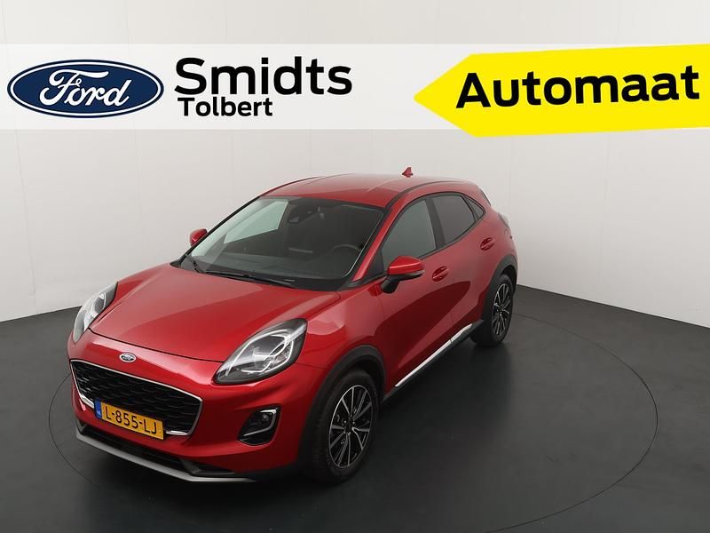Rood Gebruikt 2021 Ford Puma Gen-E Titanium SUV | € 20.545 - Afbeelding 1/4