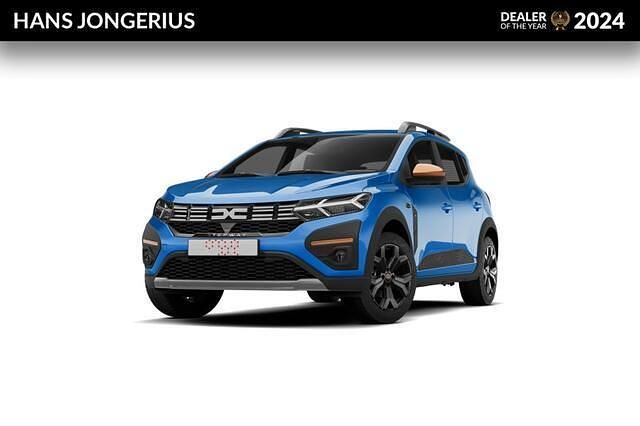 Blauw Nieuw 2025 Dacia Sandero Extreme Hatchback | € 29.081 (Eerlijke prijs) - Afbeelding 1/4