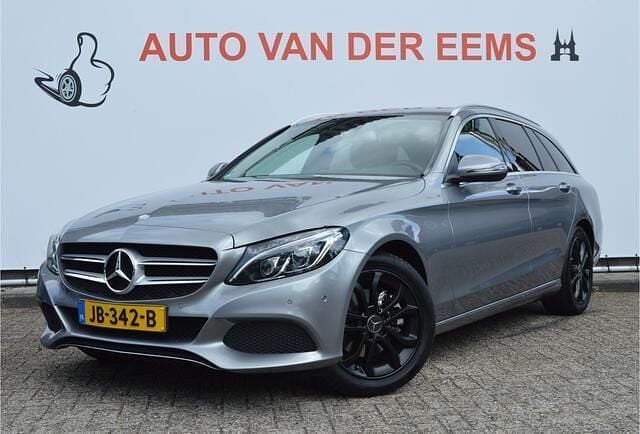 Grijs Gebruikt 2016 Mercedes C220 Edition Stationwagen | € 12.890 (Goede deal) - Afbeelding 1/4