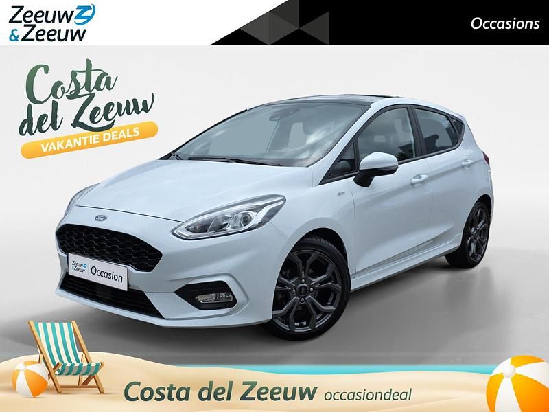 Wit Gebruikt 2019 Ford Fiesta ST-Line Hatchback | € 14.440 (Duur) - Afbeelding 1/4