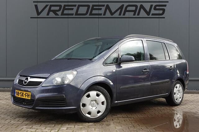 Grijs, metallic lak Gebruikt 2006 Opel Zafira Business MPV | € 950 (Super prijs) - Afbeelding 1/4