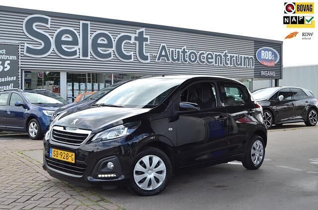 Zwart Gebruikt 2018 Peugeot 108 Active Hatchback | € 7.400 (Eerlijke prijs) - Afbeelding 1/3