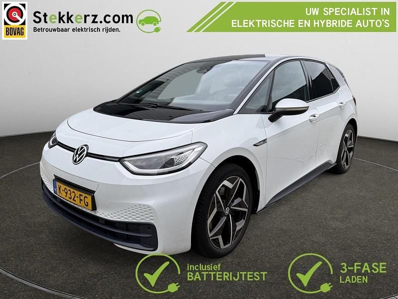 Wit Gebruikt 2020 VW ID.3 Hatchback | € 18.895 (Eerlijke prijs) - Afbeelding 1/3