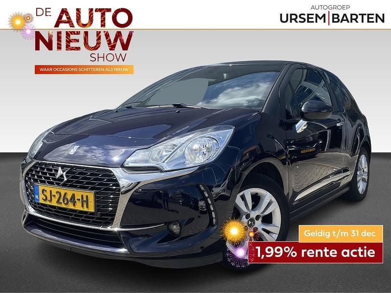 Blauw Gebruikt 2018 DS Automobiles DS3 Business Hatchback | € 5.930 (Super prijs) - Afbeelding 1/4