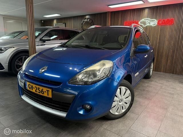 Occasion Renault Clio GrandTour Collection 101 PK (74 kW) 2010 Blauw Stationwagen