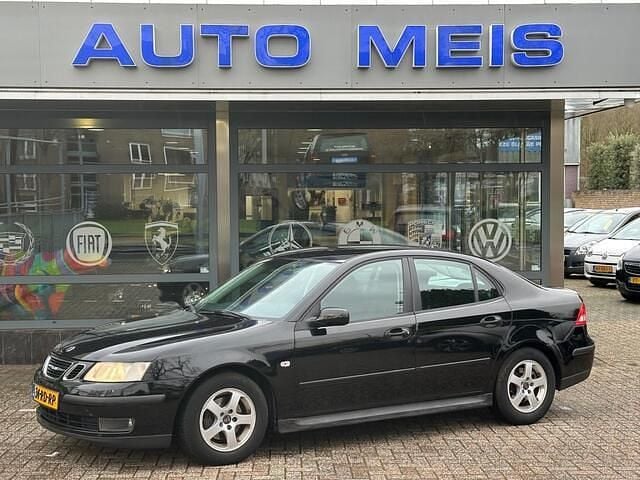 Zwart Occasion 2005 Saab 9-3 Linear Sedan | € 1.695 (Goede deal) - Afbeelding 1/4