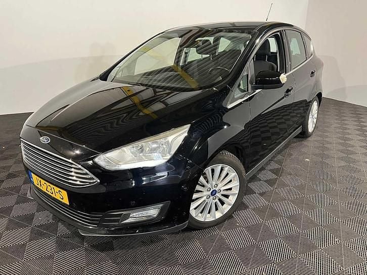 Zwart Occasion 2016 Ford C-MAX Titanium MPV | € 4.350 (Super prijs) - Afbeelding 1/4