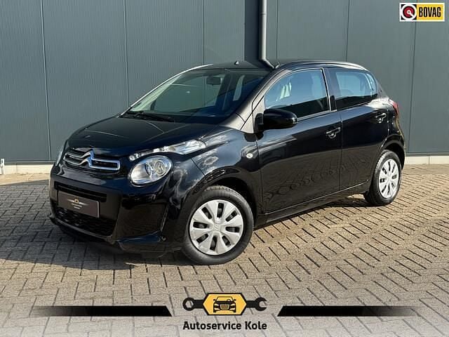 Zwart Gebruikt 2019 Citroën C1 Feel Hatchback | € 8.140 (Goede deal) - Afbeelding 1/4