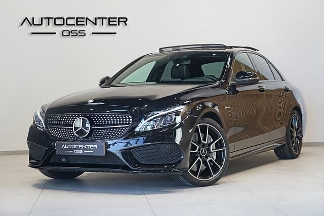 Zwart Gebruikt 2015 Mercedes C450 AMG AMG Sedan | € 38.995 (Eerlijke prijs) - Afbeelding 1/4