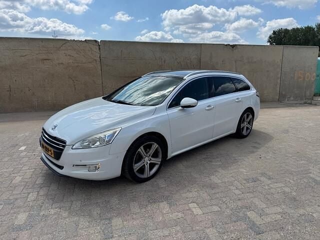 Wit Gebruikt 2013 Peugeot 508 Stationwagen | € 1.990 (Super prijs) - Afbeelding 1/4