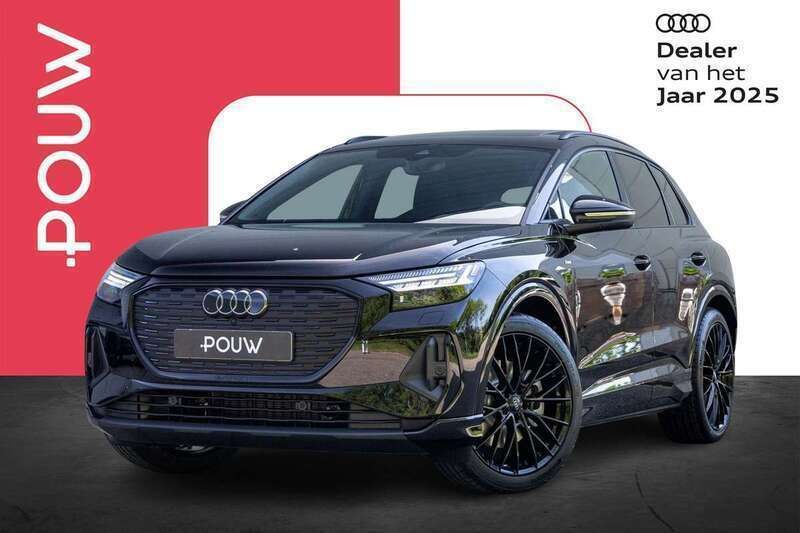 Zwart, metallic lak Nieuw 2025 Audi Q4 e-tron S-Line SUV | € 60.250 (Eerlijke prijs) - Afbeelding 1/4