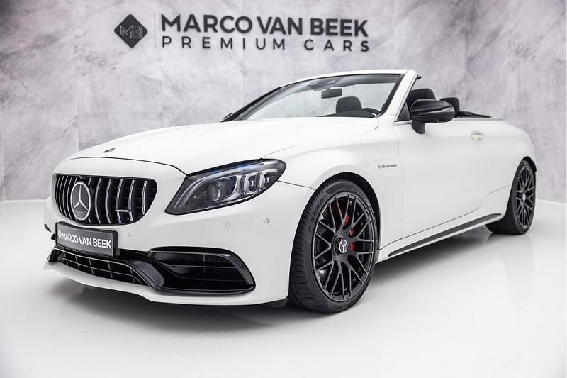 Wit Gebruikt 2019 Mercedes S63 AMG Premium Plus Cabriolet | € 77.850 (Duur) - Afbeelding 1/3