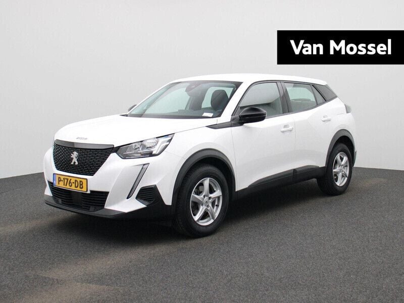 Wit Gebruikt 2022 Peugeot 2008 Active SUV | € 19.935 (Eerlijke prijs) - Afbeelding 1/4