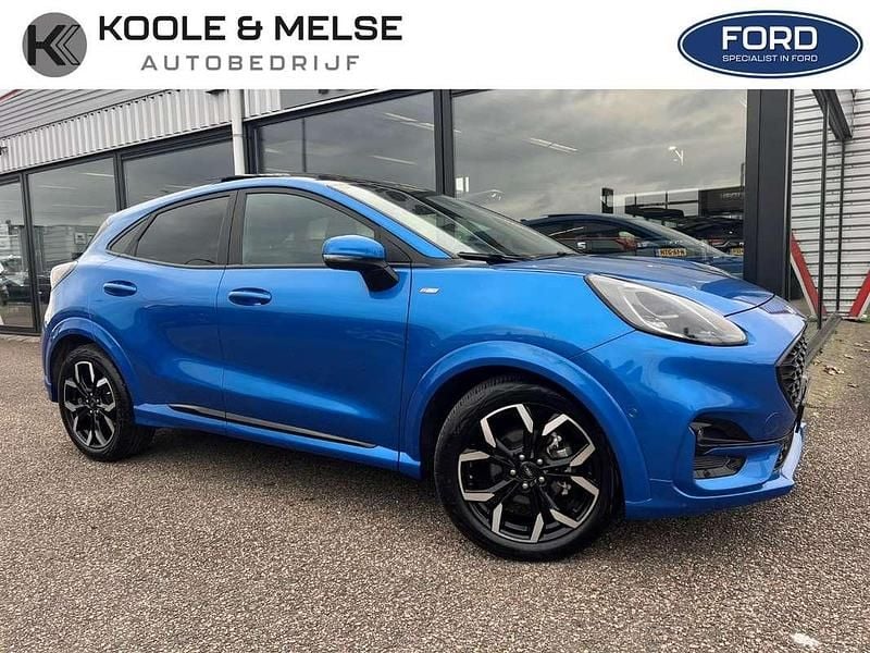Blauw (metallic) Occasion 2024 Ford Puma ST-Line X SUV | € 25.900 (Eerlijke prijs) - Afbeelding 1/4