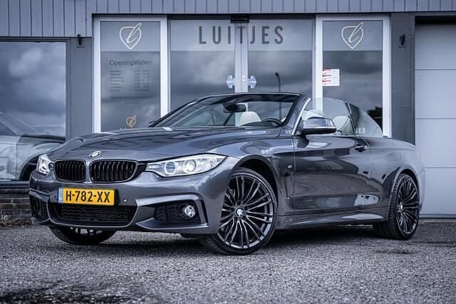Grijs Gebruikt 2015 BMW 428 Executive Cabriolet | € 26.400 (Eerlijke prijs) - Afbeelding 1/4