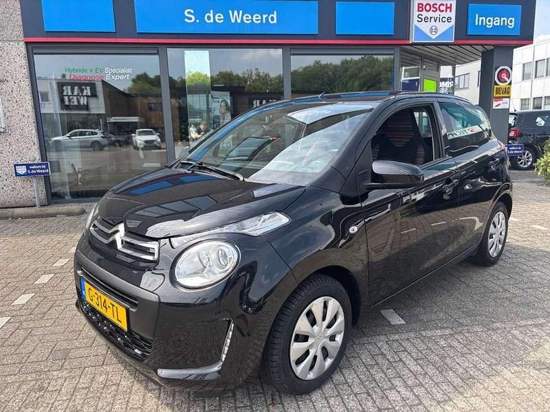 Zwart, andere lak Gebruikt 2019 Citroën C1 Feel Hatchback | € 8.999 (Eerlijke prijs) - Afbeelding 1/4
