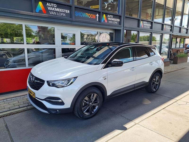 Wit (metallic) Occasion 2021 Opel Grandland X Edition SUV | € 18.750 (Eerlijke prijs) - Afbeelding 1/4