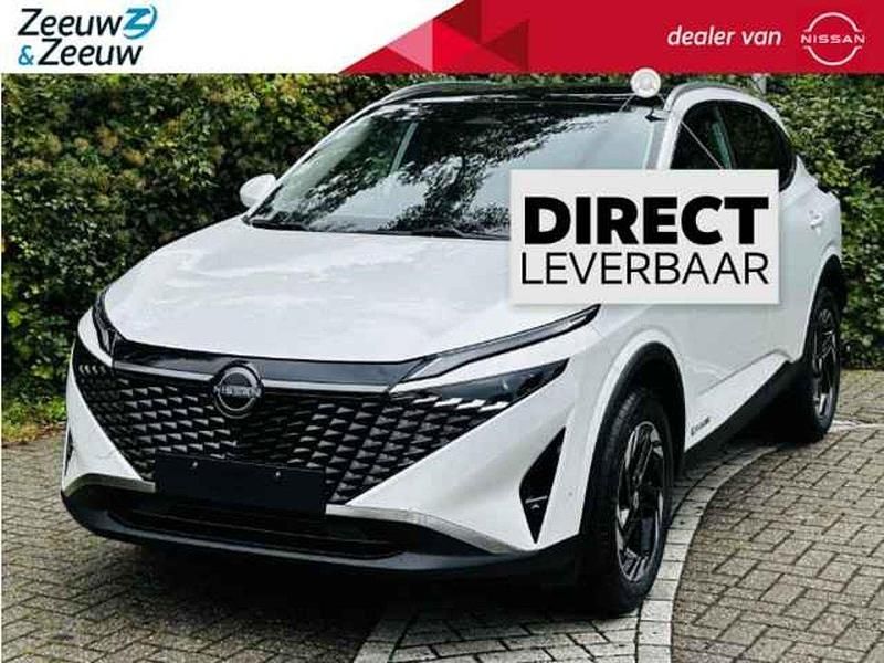 Wit Nieuw 2025 Nissan Qashqai N-Connecta SUV | € 41.635 (Eerlijke prijs) - Afbeelding 1/4