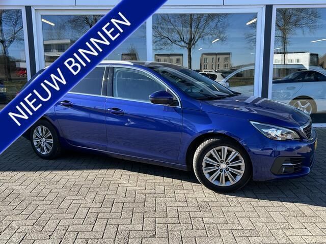 Blauw Gebruikt 2019 Peugeot 308 Premium Stationwagen | € 11.450 (Eerlijke prijs) - Afbeelding 1/4