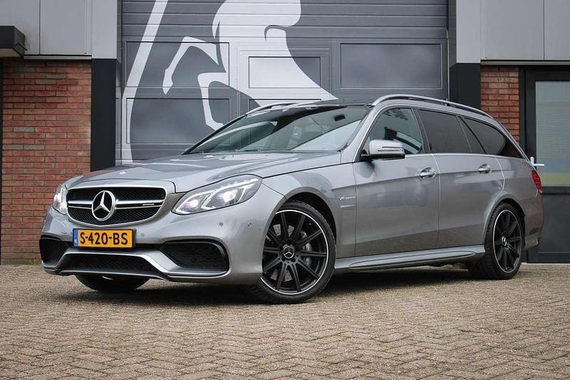 Occasion Mercedes E63 AMG AMG 557 PK (409 kW) 2014 Grijs Stationwagen