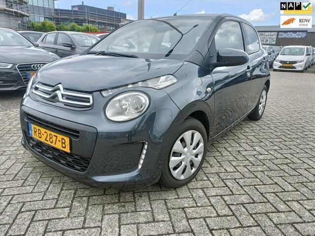 Grijs Gebruikt 2017 Citroën C1 Feel Hatchback | € 5.950 (Eerlijke prijs) - Afbeelding 1/4
