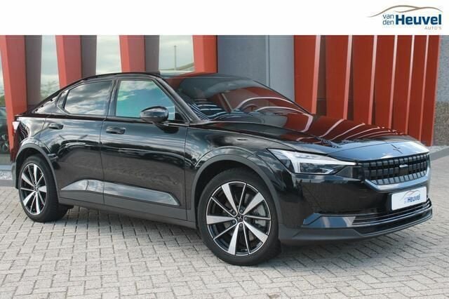 Zwart Gebruikt 2022 Polestar 2 Long Range Single Motor Sedan | € 29.800 (Eerlijke prijs) - Afbeelding 1/4