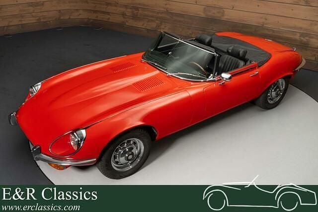 Occasion Jaguar E-Type S 275 PK (202 kW) 1971 Rood Cabriolet