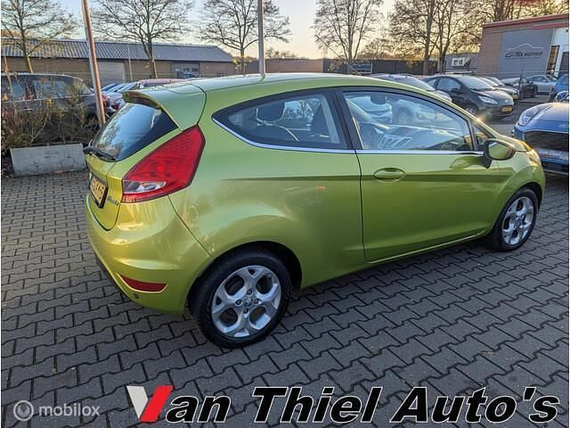Occasion Ford Fiesta Titanium 82 PK (60 kW) 2008 Groen (metallic) Hatchback