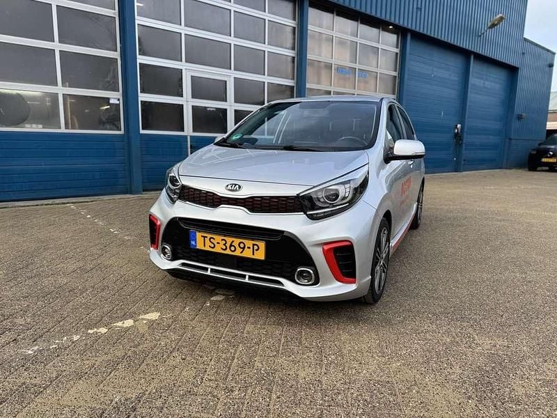 Grijs Gebruikt 2018 Kia Picanto GT-Line Hatchback | € 10.499 (Eerlijke prijs) - Afbeelding 1/4