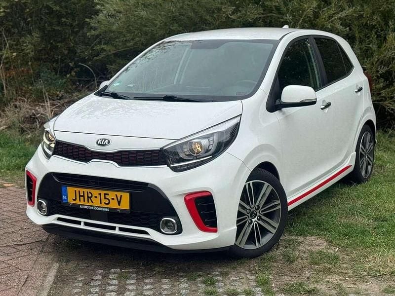 Wit Occasion 2018 Kia Picanto GT-Line Hatchback | € 12.995 (Eerlijke prijs) - Afbeelding 1/4