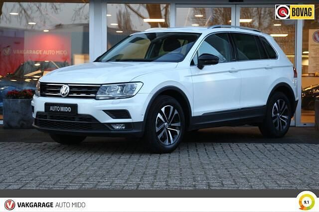 Wit (metallic) Occasion 2019 VW Tiguan IQ Drive SUV | € 26.950 (Eerlijke prijs) - Afbeelding 1/4