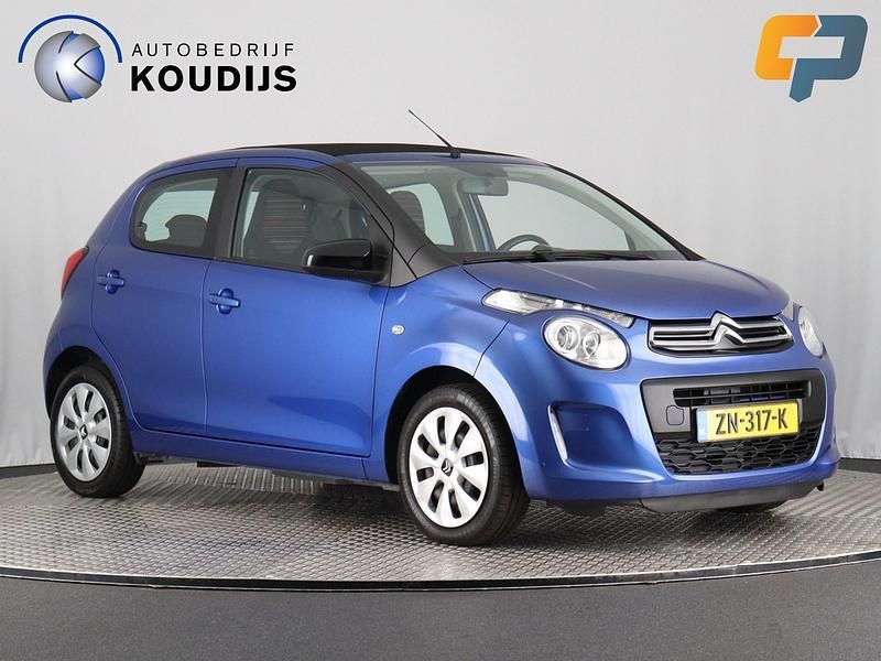 Blauw Gebruikt 2019 Citroën C1 Feel Hatchback | € 10.750 (Eerlijke prijs) - Afbeelding 1/4