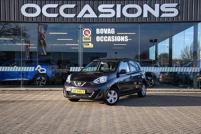 Paars Occasion 2016 Nissan Micra Pack Hatchback | € 7.950 (Eerlijke prijs) - Afbeelding 1/4