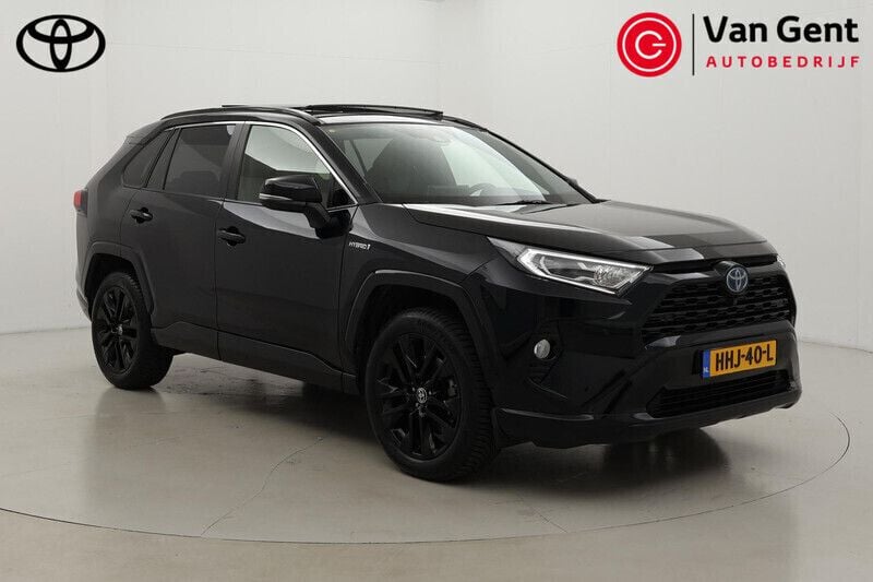 Zwart Gebruikt 2021 Toyota RAV4 Hybrid Edition SUV | € 39.499 (Eerlijke prijs) - Afbeelding 1/4