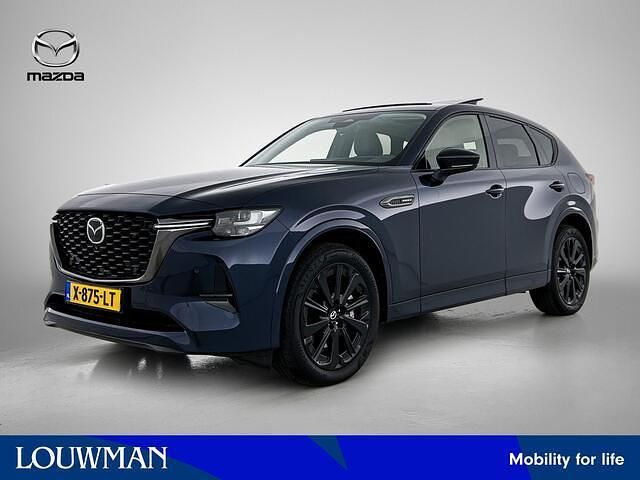 Blauw metallic Gebruikt 2023 Mazda CX-60 Homura-Line SUV | € 45.995 - Afbeelding 1/4
