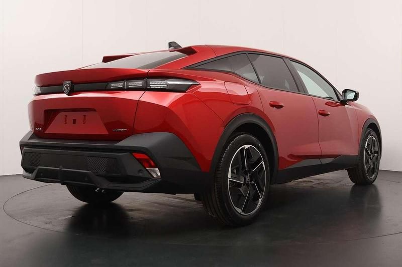 Nieuw Peugeot 408 Allure 224 PK (164 kW) 2025 Rood Sedan