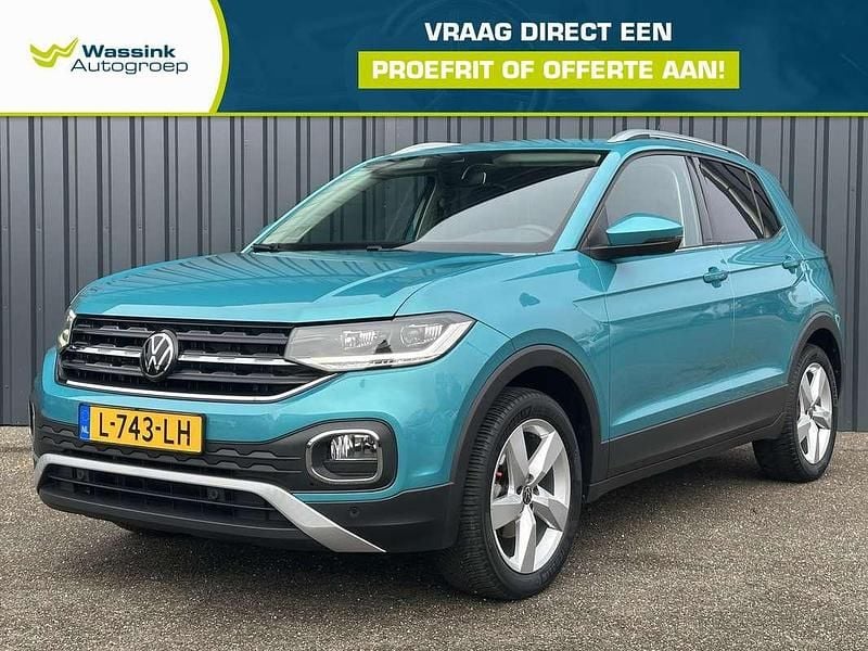 Groen Gebruikt 2021 VW T-Cross Style SUV | € 18.790 (Goede deal) - Afbeelding 1/4