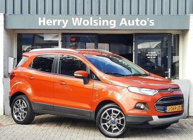 Oranje Gebruikt 2016 Ford Ecosport Titanium SUV | € 8.999 (Goede deal) - Afbeelding 1/4