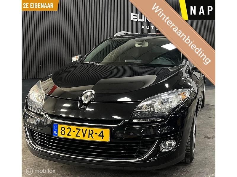 Zwart Gebruikt 2013 Renault Mégane GT Line GT-Line Stationwagen | € 4.499 (Goede deal) - Afbeelding 1/3