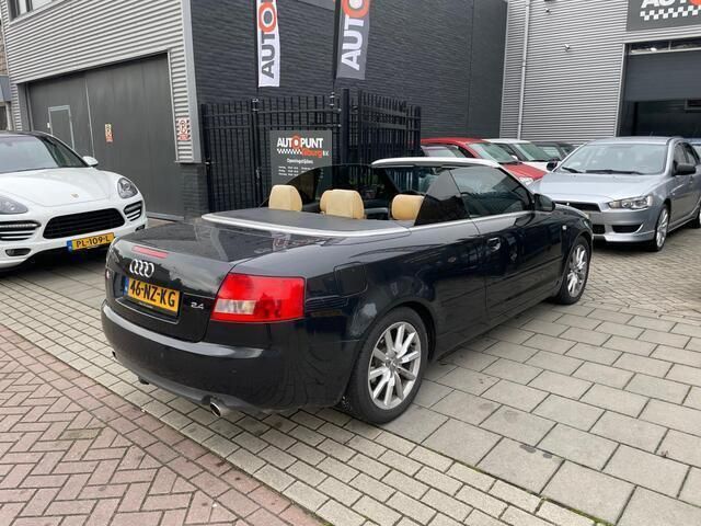 Occasion Audi A4 Cabriolet S-Line 170 PK (125 kW) 2004 Zwart Cabriolet
