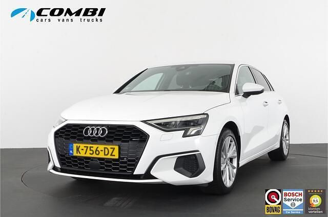 Wit Gebruikt 2020 Audi A3 Sportback Business Hatchback | € 20.950 (Goede deal) - Afbeelding 1/4