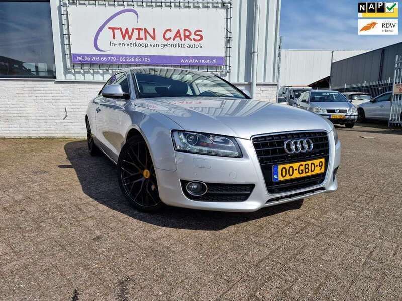 Grijs, metallic lak Gebruikt 2008 Audi A5 Proline Coupé | € 7.750 (Eerlijke prijs) - Afbeelding 1/4