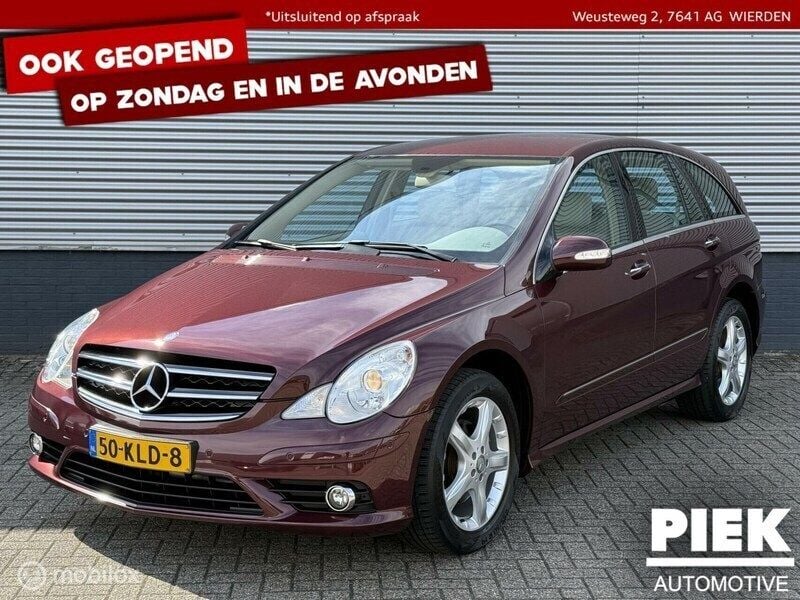 Rood Gebruikt 2010 Mercedes R350 MPV | € 13.999 (Iets duurder) - Afbeelding 1/3