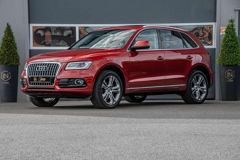 Rood Gebruikt 2013 Audi Q5 Proline SUV | € 14.950 (Eerlijke prijs) - Afbeelding 1/4