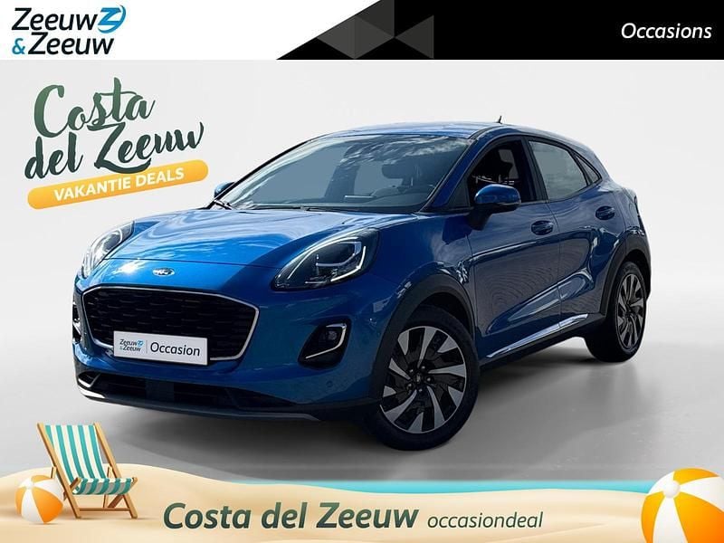 Blauw Gebruikt 2022 Ford Puma Gen-E Titanium SUV | € 18.880 - Afbeelding 1/4